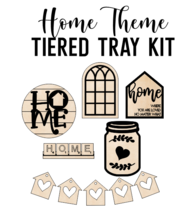 Load image into Gallery viewer, HOME Theme - Tiered Tray Kit
