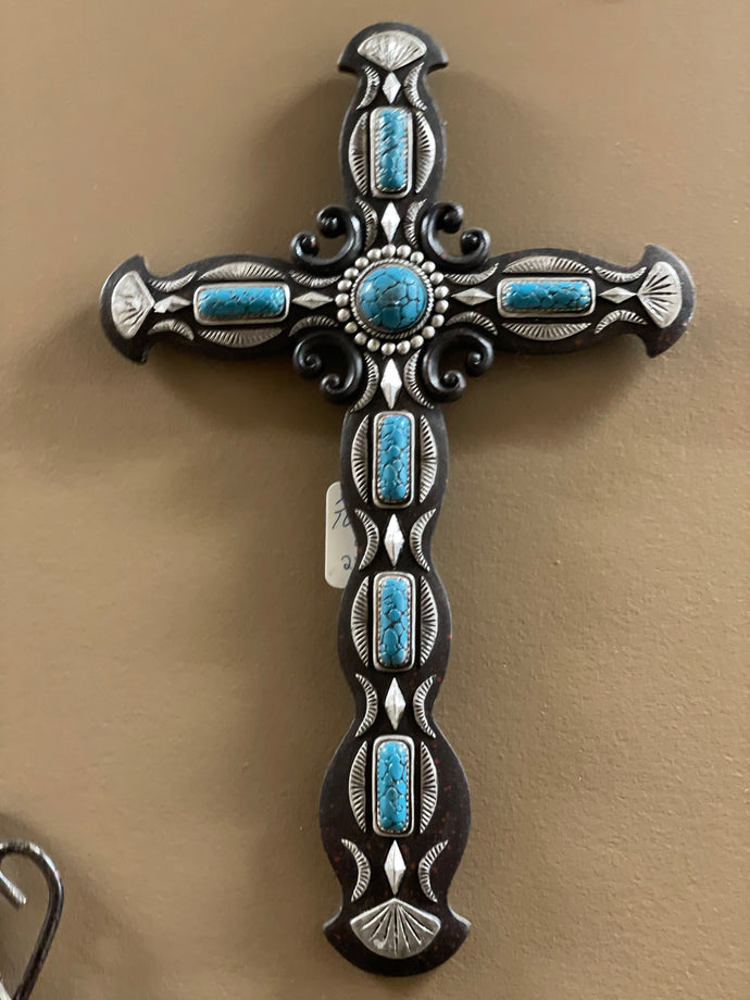 Turquoise cross