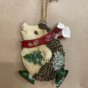 Hedgehog ornament