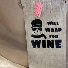 Load image into Gallery viewer, Christmas wine bags
