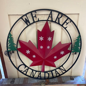 We are Canadian sign