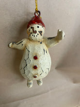 Load image into Gallery viewer, Rustic Dancing snowman
