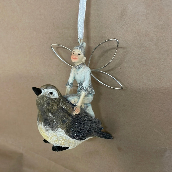 Bird/fairy ornament
