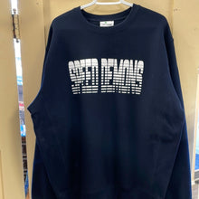 Load image into Gallery viewer, SPEED Demons navy crew neck
