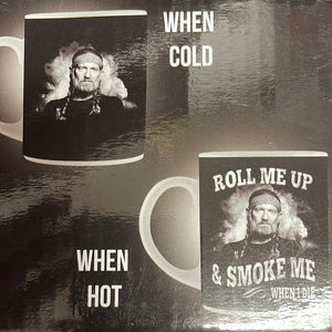 Willie Nelson Image Changing Mug