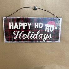 Load image into Gallery viewer, Small Christmas sign ornament
