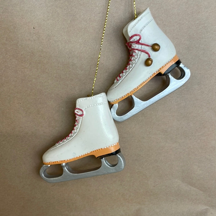 Figure skates ornament