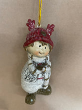 Load image into Gallery viewer, Alpine children Christmas ornament
