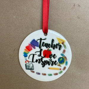 Teacher ornament