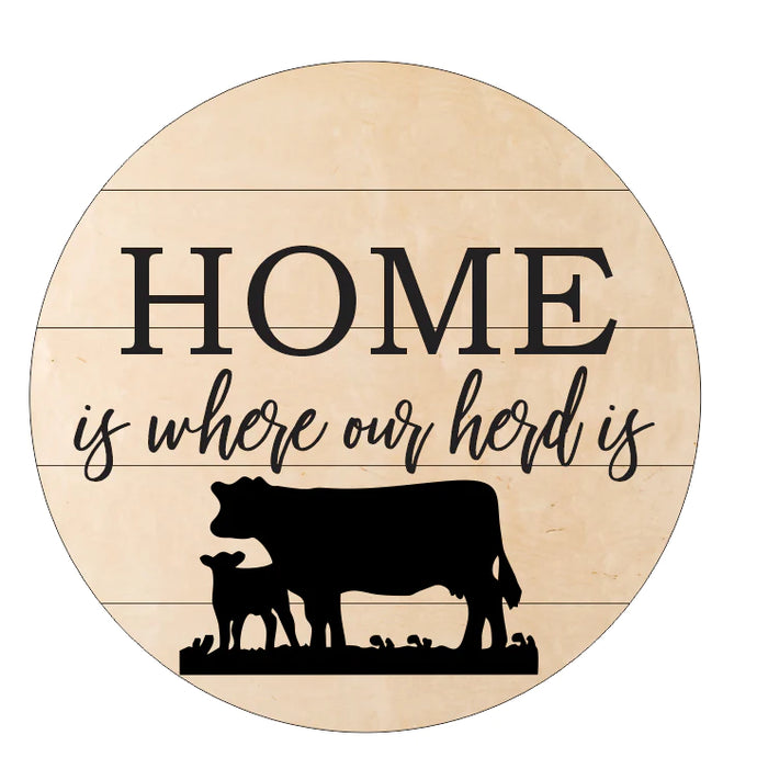 Home is where our herd is