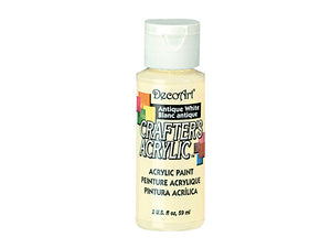 Crafters Acrylic Paint: 2oz Craft & Hobby 03 ANTIQUE WHITE