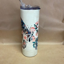 Load image into Gallery viewer, Butterfly 20oz skinny Tumbler
