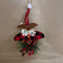 Load image into Gallery viewer, Cork owl ornament
