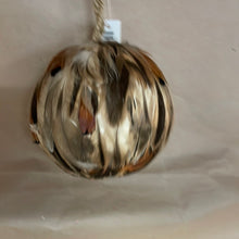 Load image into Gallery viewer, Feather ball ornament assorted
