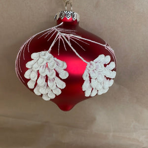 Red Glass ornament