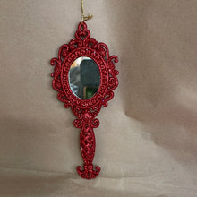 Load image into Gallery viewer, Red Dress or mirror ornament
