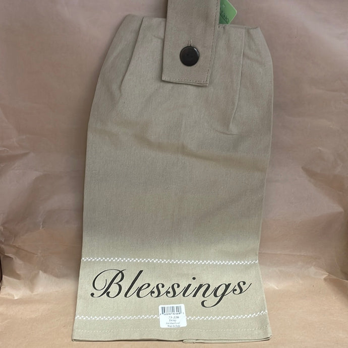 Blessings Embroidered Hand Towel