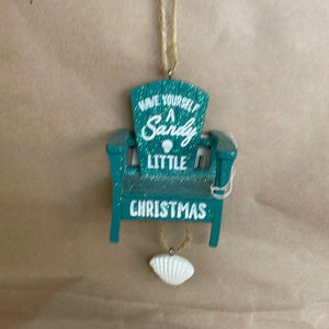 Have your self a sandy little Christmas ornament