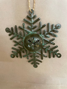 Tin jingle snowflake