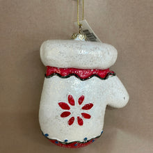 Load image into Gallery viewer, Red santa hat or white mitts ornament
