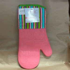 Silicone oven mitt or silicone pot holder