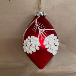 Red Glass ornament