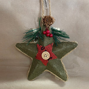 Jute  Star ornament
