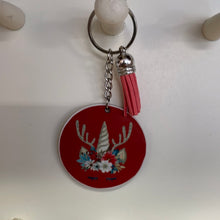 Load image into Gallery viewer, Handmade Sublimation Christmas key Chains
