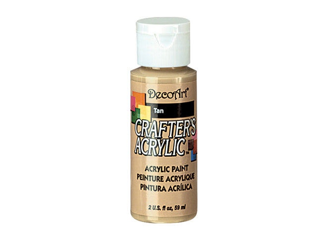 Crafters Acrylic Paint: 2oz Craft & Hobby 15 TAN