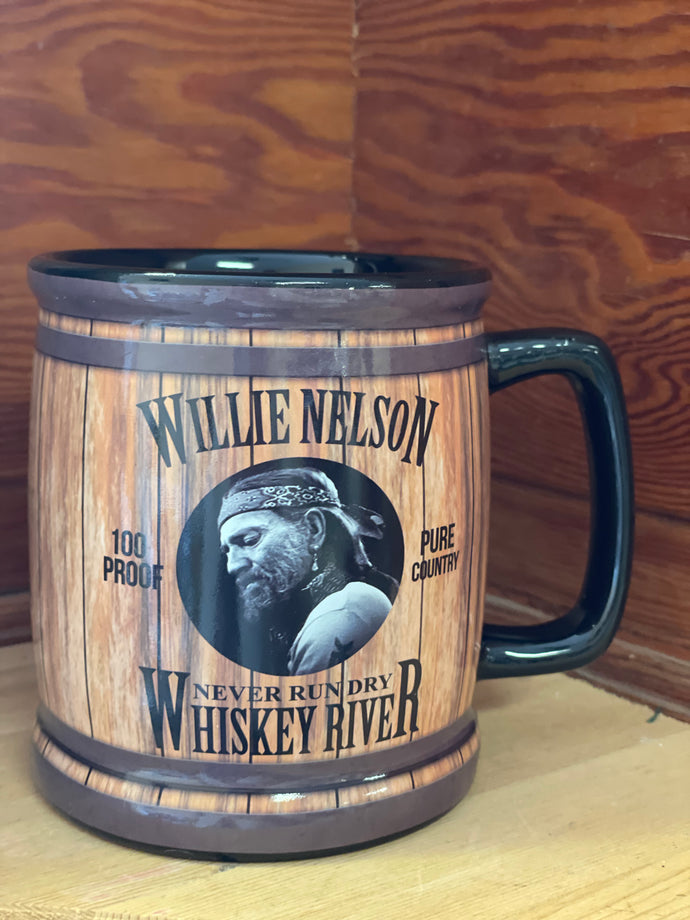 Willie Nelson Whiskey River Mug