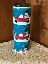 Load image into Gallery viewer, Christmas 20oz skinny tumbler
