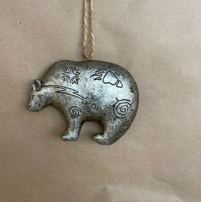 Silver Native ornament