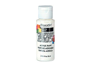 Crafters Acrylic Paint: 2oz Craft & Hobby  01 WHITE