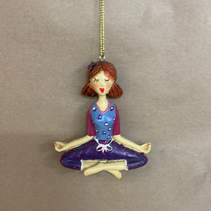 Yoga Girl ornament