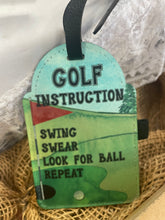Load image into Gallery viewer, Rustic Stars- Golf Tee Bag Tag
