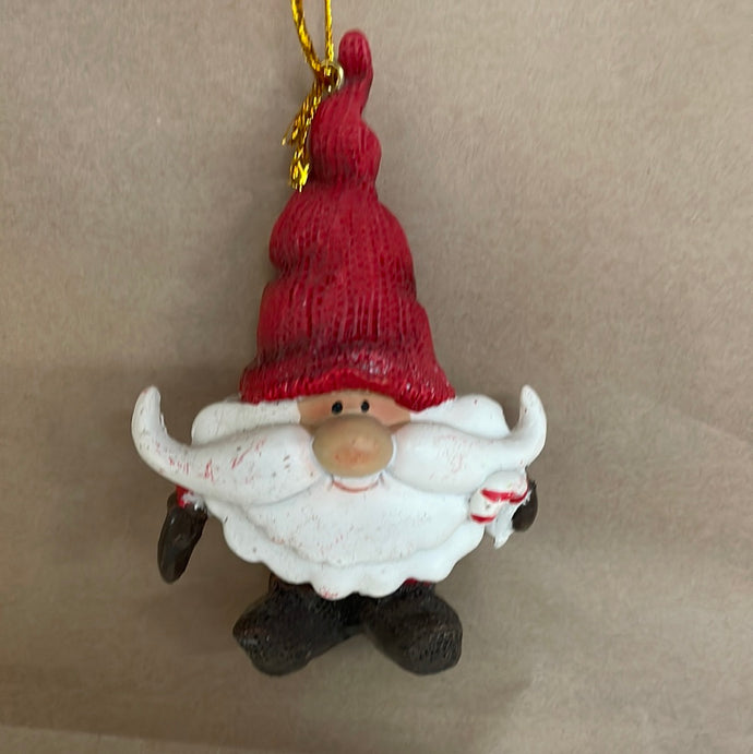 Santa Gnome orn