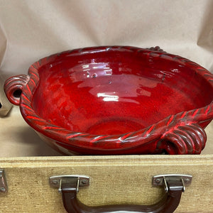 Red Ceramic bowl